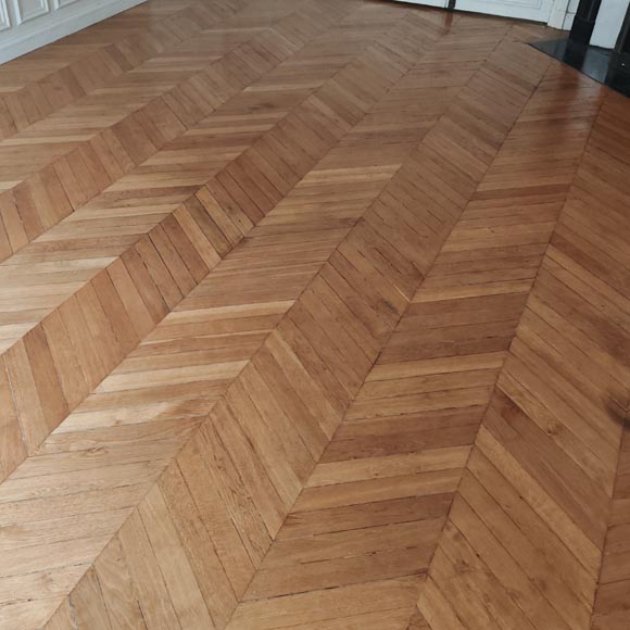 Lot de 18 m² de parquet point de Hongrie Lot de 18 m² de parquet point de Hongrie-0