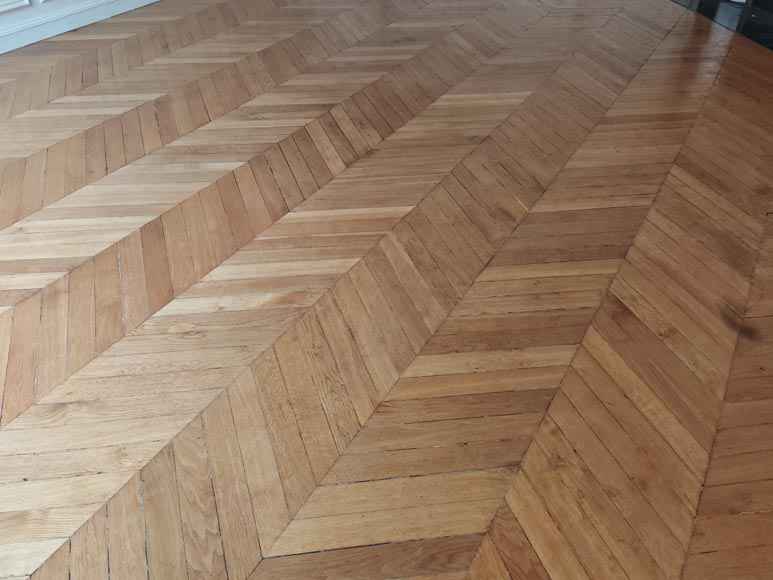 Lot de 18 m² de parquet point de Hongrie Lot de 18 m² de parquet point de Hongrie-1