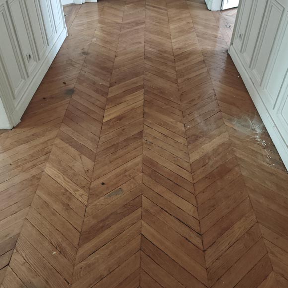 Lot de 12 m² de parquet point de Hongrie Lot de 12 m² de parquet point de Hongrie-0