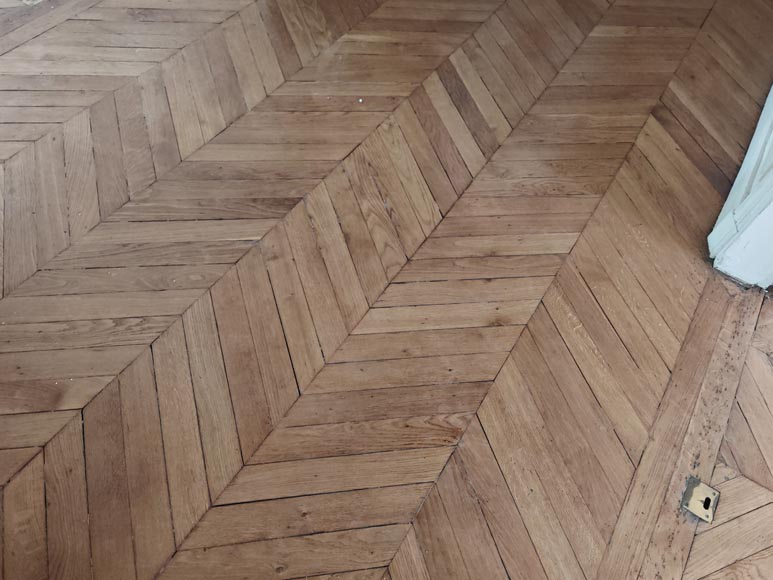 Lot de 12 m² de parquet point de Hongrie Lot de 12 m² de parquet point de Hongrie-3