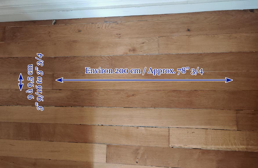 Lot d'environ 7 m² de parquet linéaire Lot d'environ 7 m² de parquet linéaire-6