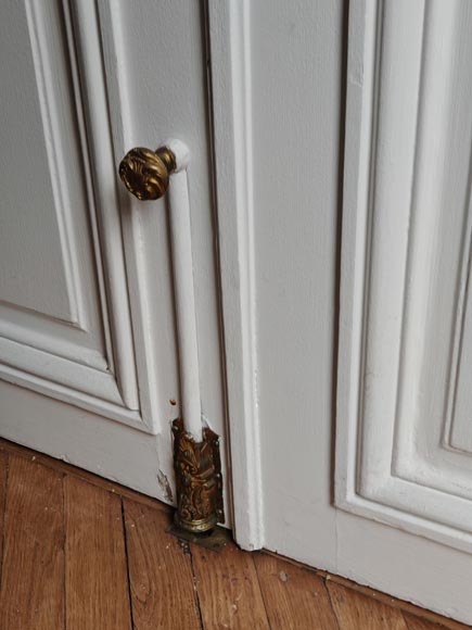 Paire de doubles portes moulurées Paire de doubles portes moulurées-10