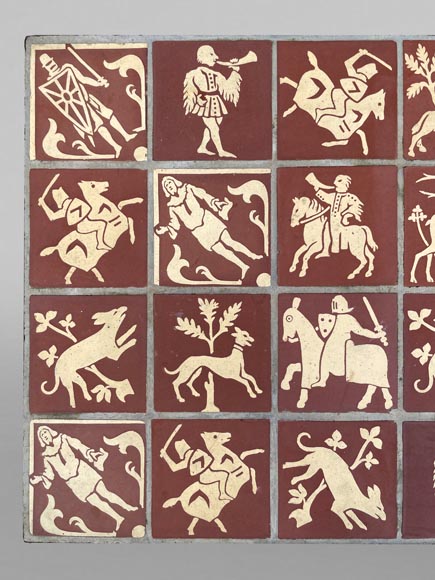 Table en fonte de style néogothique, XIXe siècle Table en fonte de style néogothique, XIXe siècle-4