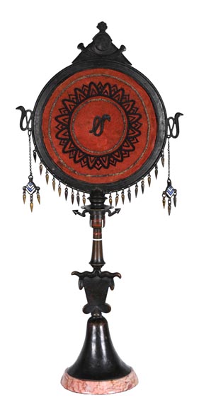 Giuseppe PARVIS (attribué à), Miroir égyptisant, vers 1900 Giuseppe PARVIS (attribué à), Miroir égyptisant, vers 1900-2