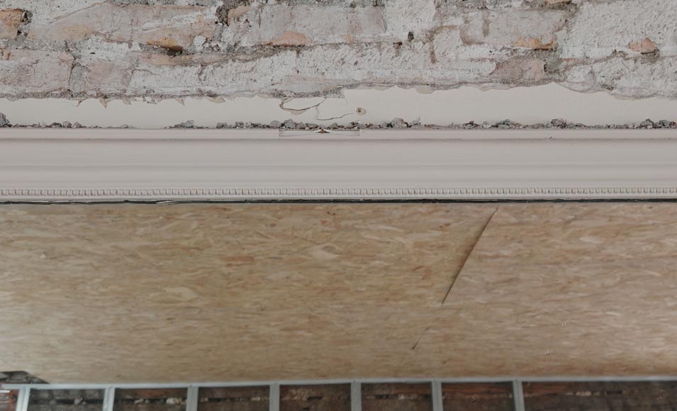 Trumeau de style Louis XVI décoré d'une frise de perles Trumeau de style Louis XVI décoré d'une frise de perles-1