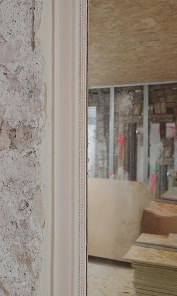 Trumeau de style Louis XVI décoré d'une frise de perles Trumeau de style Louis XVI décoré d'une frise de perles-3