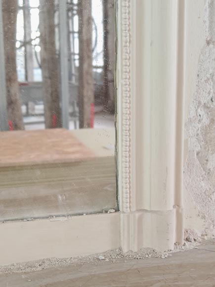 Trumeau de style Louis XVI décoré d'une frise de perles Trumeau de style Louis XVI décoré d'une frise de perles-4