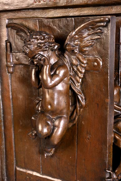 Émile HÉBERT, École de filles, 1871 Émile HÉBERT, École de filles, 1871-2