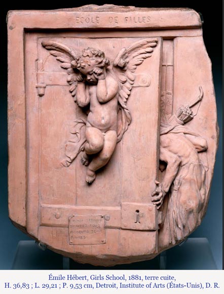 Émile HÉBERT, École de filles, 1871 Émile HÉBERT, École de filles, 1871-12