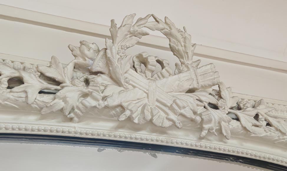 Trumeau de style Louis XVI au carquois et torche Trumeau de style Louis XVI au carquois et torche-1