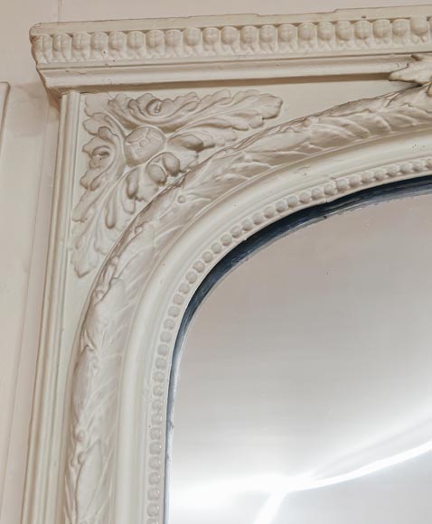 Trumeau de style Louis XVI au carquois et torche Trumeau de style Louis XVI au carquois et torche-2