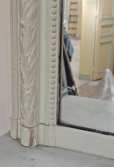 Trumeau de style Louis XVI au carquois et torche Trumeau de style Louis XVI au carquois et torche-4