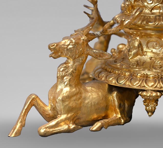 THOMIRE & Cie, Surtout de table sur le thème de la chasse, avant 1853 THOMIRE & Cie, Surtout de table sur le thème de la chasse, avant 1853-2