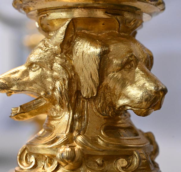 THOMIRE & Cie, Surtout de table sur le thème de la chasse, avant 1853 THOMIRE & Cie, Surtout de table sur le thème de la chasse, avant 1853-4