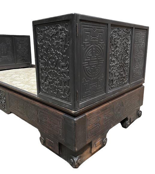 Banc-lit japonisant – Maison des Bambous Banc-lit japonisant – Maison des Bambous-3