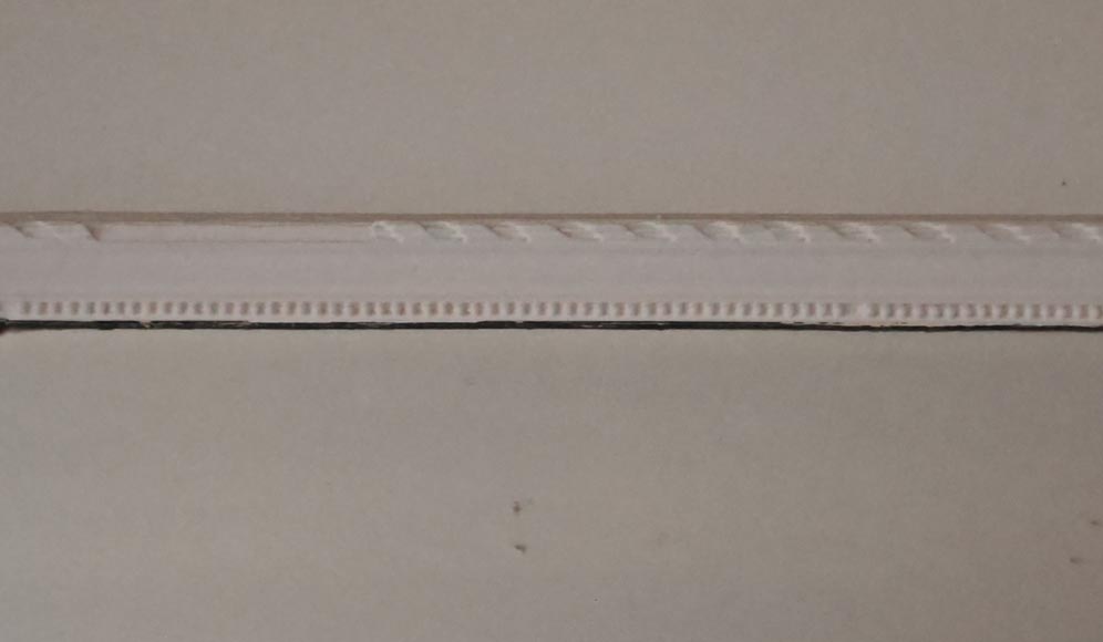 Trumeau de style Louis XVI décoré d'un perlé Trumeau de style Louis XVI décoré d'un perlé-1