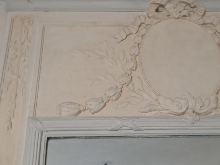 Trumeau de style Louis XVI à médaillon Trumeau de style Louis XVI à médaillon-3