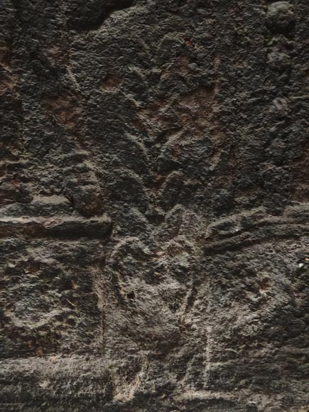 Plaque de cheminée à l'Appolon du Belvédère Plaque de cheminée à l'Appolon du Belvédère-3