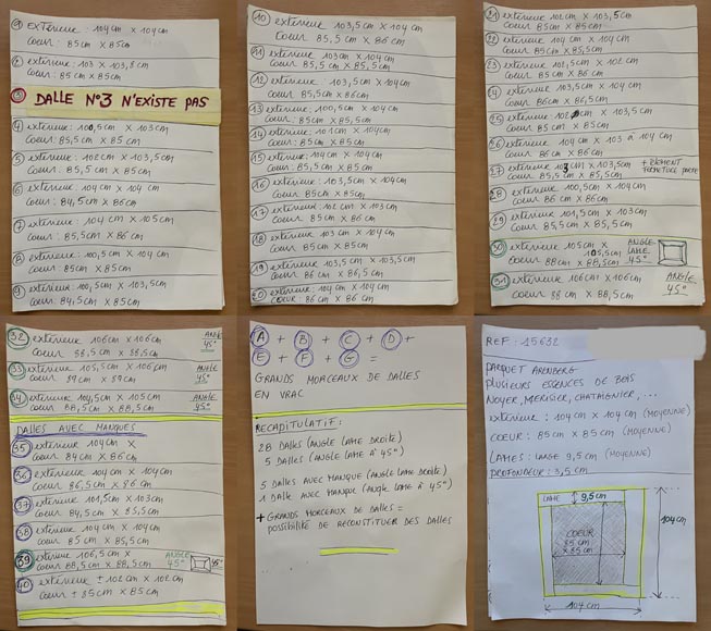 Lot d'environ 37m² de parquet Arenberg Lot d'environ 37m² de parquet Arenberg-7