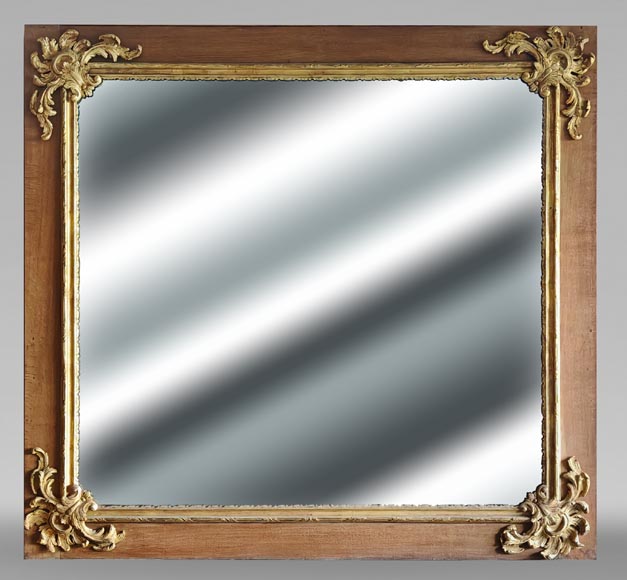 Trumeau moderne de style Napoléon III au palmet doré Trumeau moderne de style Napoléon III au palmet doré-0