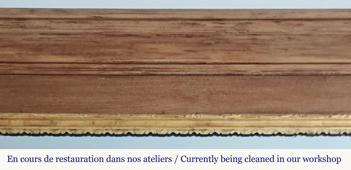 Trumeau moderne de style Napoléon III au palmet doré Trumeau moderne de style Napoléon III au palmet doré-1