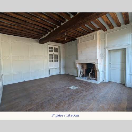 Boiserie Ancienne en Chêne et Sapin Résineux – Composée de Deux Pièces