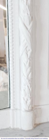 Trumeau de style Louis XVI aux guirlandes végétales Trumeau de style Louis XVI aux guirlandes végétales-6