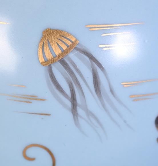 AU VASE ÉTRUSQUE – Vase en porcelaine à décor aquatique AU VASE ÉTRUSQUE – Vase en porcelaine à décor aquatique-6