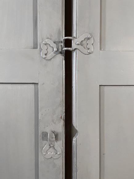 Ensemble de cinq paires de volets pliants d’intérieur en chêne Ensemble de cinq paires de volets pliants d’intérieur en chêne-5