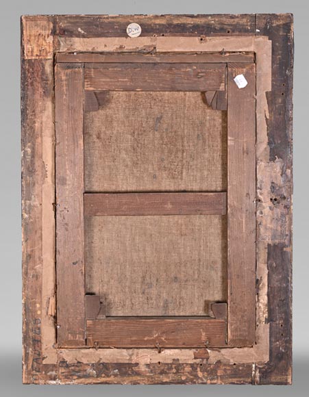 Jeune femme au cacatoès — Peinture de Joseph Henri CONDAMIN Jeune femme au cacatoès — Peinture de Joseph Henri CONDAMIN-7