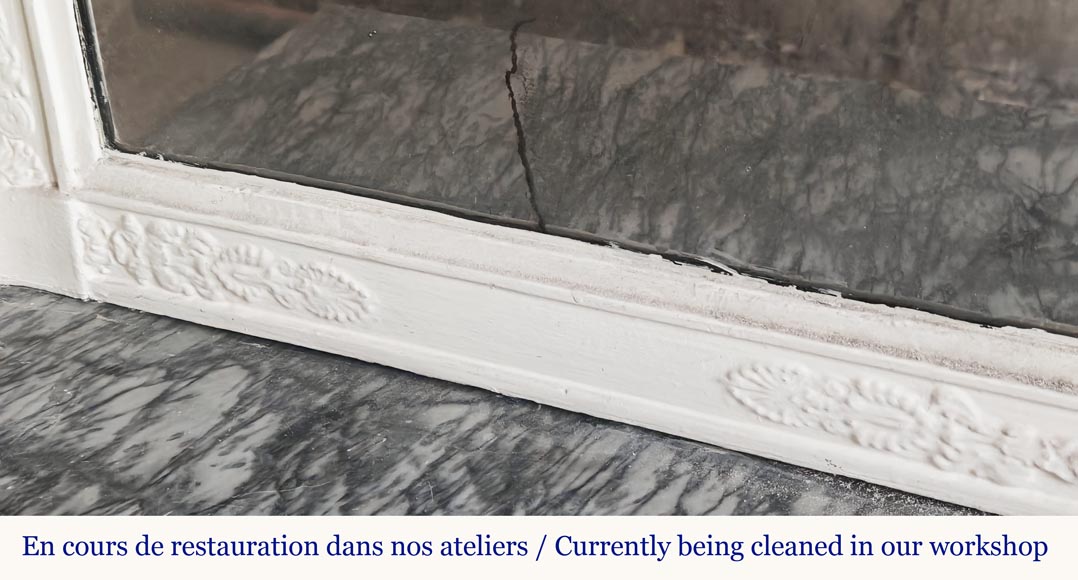 Trumeau d'époque restauration décoré de palmettes Trumeau d'époque restauration décoré de palmettes-4