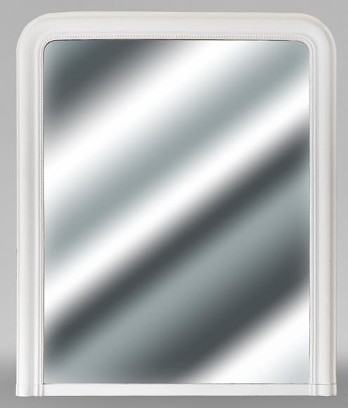 Trumeau style Louis XVI décoré d'un perlé, aux angles arrondis Trumeau style Louis XVI décoré d'un perlé, aux angles arrondis-0