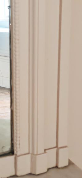 Trumeau de style Louis XVI décoré d'une couronne de laurier Trumeau de style Louis XVI décoré d'une couronne de laurier-4