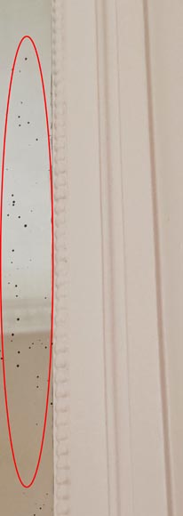 Trumeau de style Louis XVI décoré d'une couronne de laurier Trumeau de style Louis XVI décoré d'une couronne de laurier-5