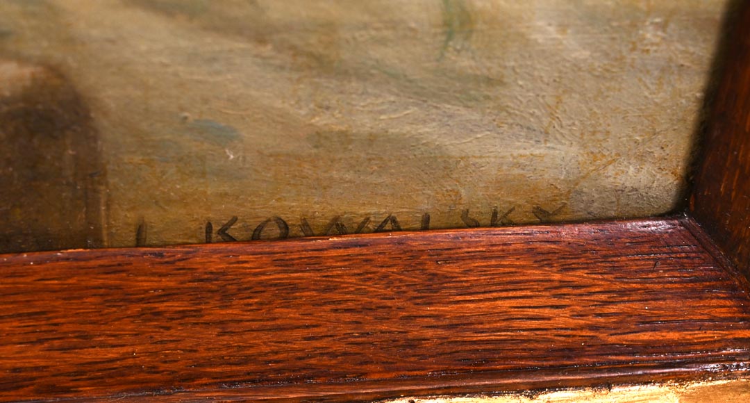 Portrait d'une jeune femme de Léopold Franz KOWALSKI Portrait d'une jeune femme de Léopold Franz KOWALSKI-6