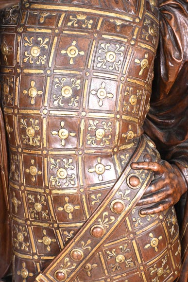 GUÉRET FRÈRES (ébénistes) et CARRIER-BELLEUSE (modèle de), Paire de porte-torchères « Pages », modèle de l’exposition universelle de 1867 GUÉRET FRÈRES (ébénistes) et CARRIER-BELLEUSE (modèle de), Paire de porte-torchères « Pages », modèle de l’exposition universelle de 1867-5