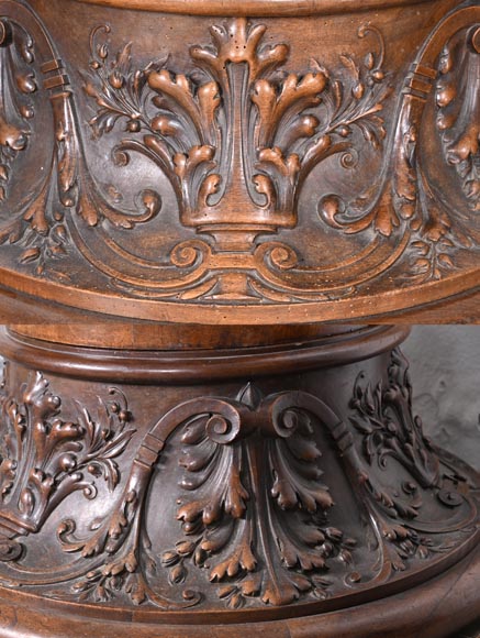 GUÉRET FRÈRES (ébénistes) et CARRIER-BELLEUSE (modèle de), Paire de porte-torchères « Pages », modèle de l’exposition universelle de 1867 GUÉRET FRÈRES (ébénistes) et CARRIER-BELLEUSE (modèle de), Paire de porte-torchères « Pages », modèle de l’exposition universelle de 1867-14