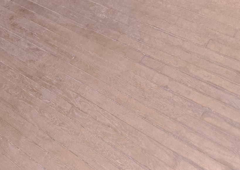 Lot de 12 m² de parquet linéaire en chêne Lot de 12 m² de parquet linéaire en chêne-1