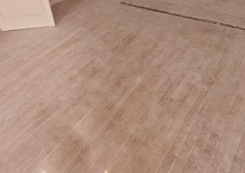 Lot de 12 m² de parquet linéaire en chêne Lot de 12 m² de parquet linéaire en chêne-4