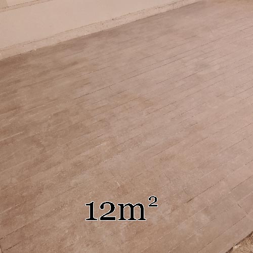 Lot de 12m² de parquet linéaire en chêne