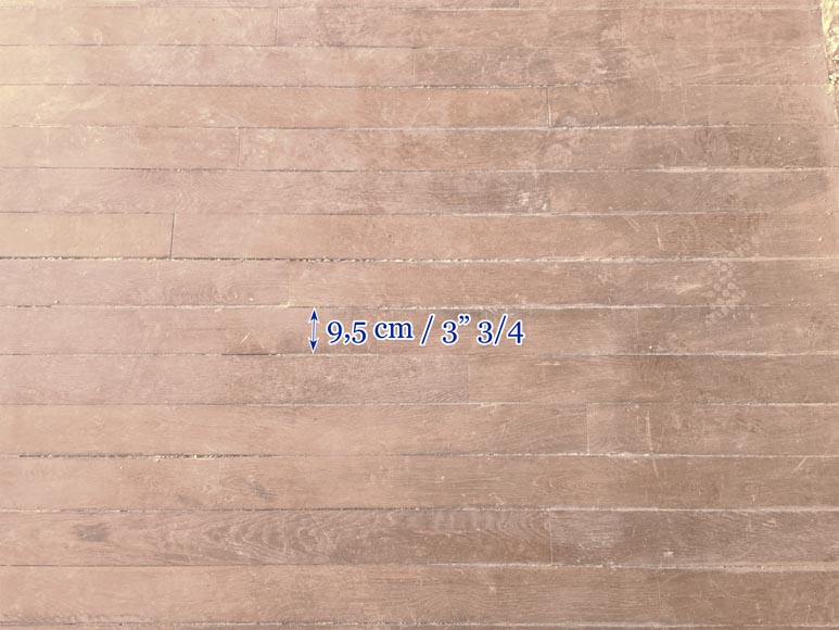 Lot de 12m² de parquet linéaire en chêne Lot de 12m² de parquet linéaire en chêne-3