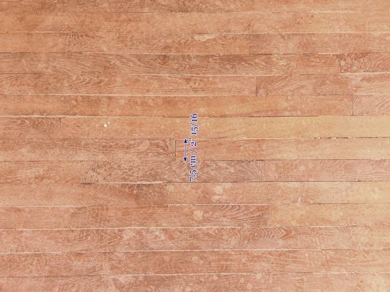 Lot de 11m² de parquet linéaire en chêne en 7,5cm Lot de 11m² de parquet linéaire en chêne en 7,5cm-4