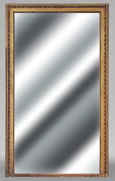 Trumeau doré de style Louis XVI à décor végétal Trumeau doré de style Louis XVI à décor végétal-0