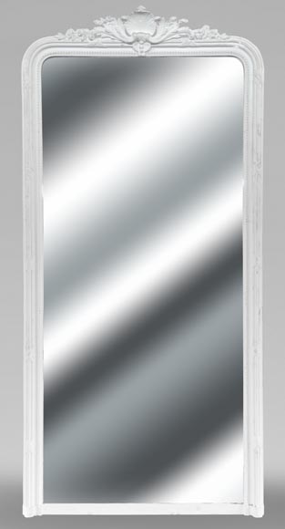 Trumeau de style Napoléon III surmonté d'une coquille Trumeau de style Napoléon III surmonté d'une coquille-0