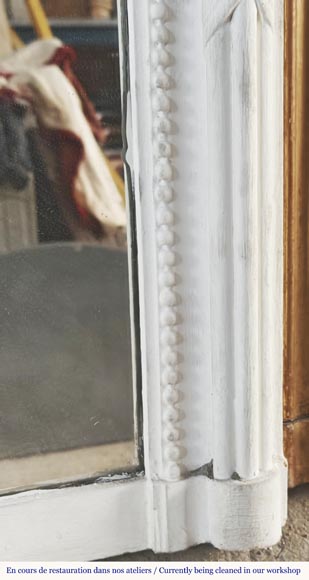 Trumeau de style Napoléon III surmonté d'une coquille Trumeau de style Napoléon III surmonté d'une coquille-5