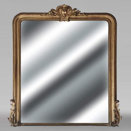 Petit Trumeau doré de style Régence