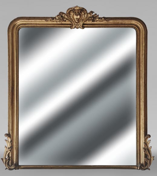 Petit Trumeau doré de style Régence Petit Trumeau doré de style Régence-0