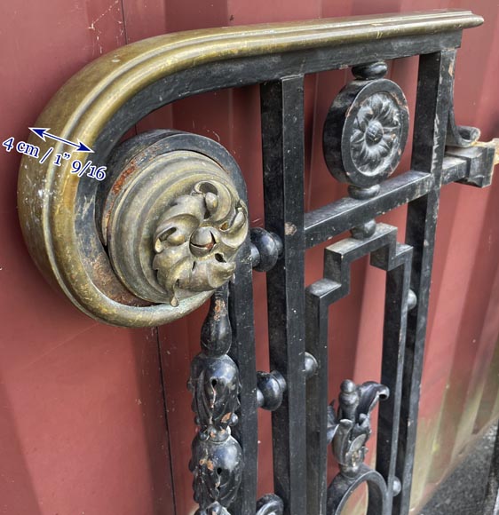 Balcon en fer forgé de style Régence, début du XXᵉ siècle Balcon en fer forgé de style Régence, début du XXᵉ siècle-8