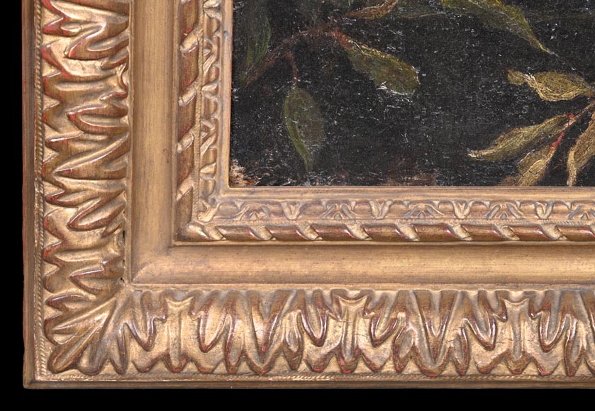 Nature morte aux grenades et raisins, école italienne, fin XVIIe siècle Nature morte aux grenades et raisins, école italienne, fin XVIIe siècle-6