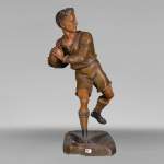 DEBUT, Statuette en régule d'un joueur de rugby